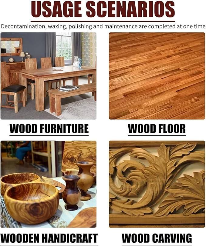 Wood Wax Oil – 200 gm Pack of 2 | Wood Polish & Protection Oil