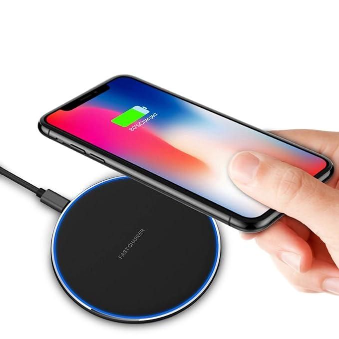 Standard Ultra-Slim Wireless Charging Pad | Fast, Portable & Qi-Enabled