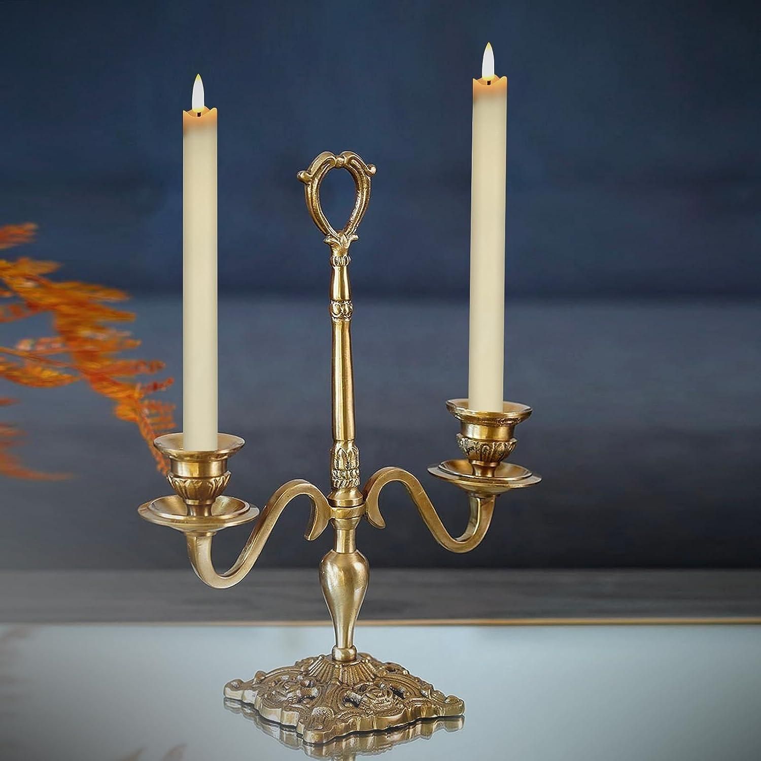 LED Candle Set with Remote (6 Pcs) | Flameless Decorative Candles