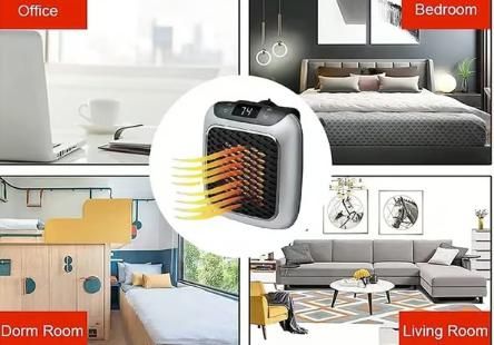 🔥 Silent Infrared Wall Heater | Portable Turbine Electric Convector | Energy-Efficient Indoor Heater 22 0V