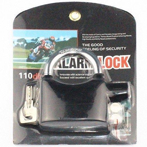 Motion Sensor Security Padlock Siren Alarm Lock | 110 dB Anti-Theft Heavy Duty Lock
