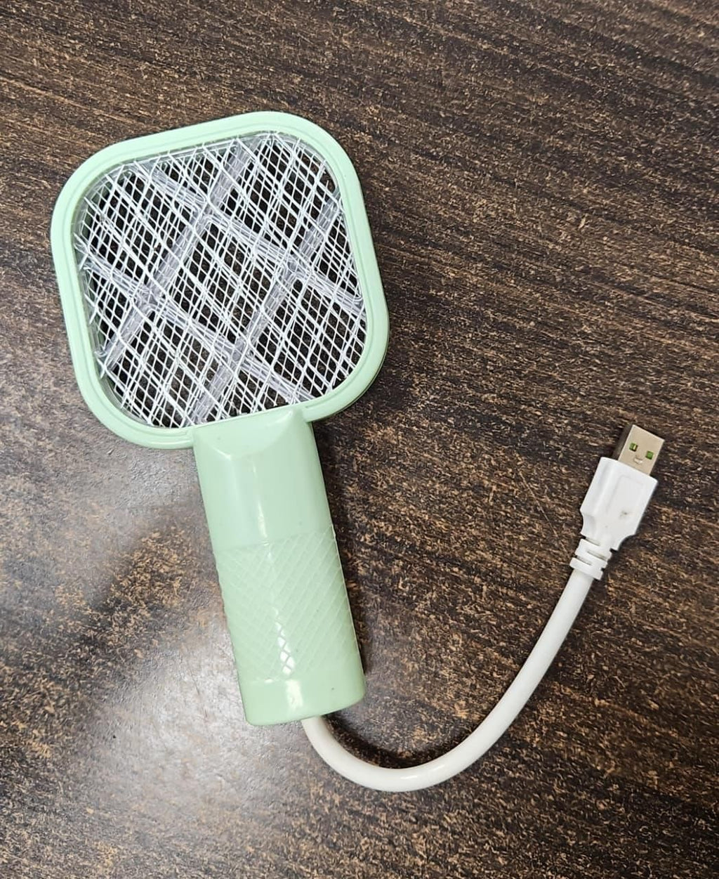 Mini Mosquito Killer Racquet Lamp 2 in 1 | Electric Fly Swatter & Soft Night Light