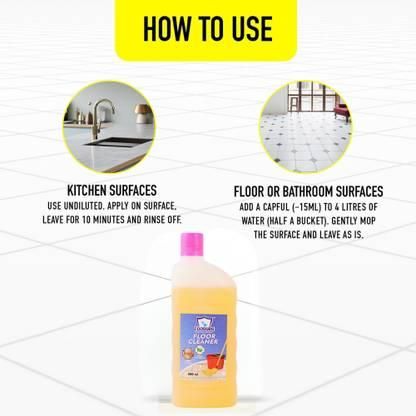 Solvofy Floor Cleaner Liquid 500 ml | Sparkling Clean & Fresh Floors